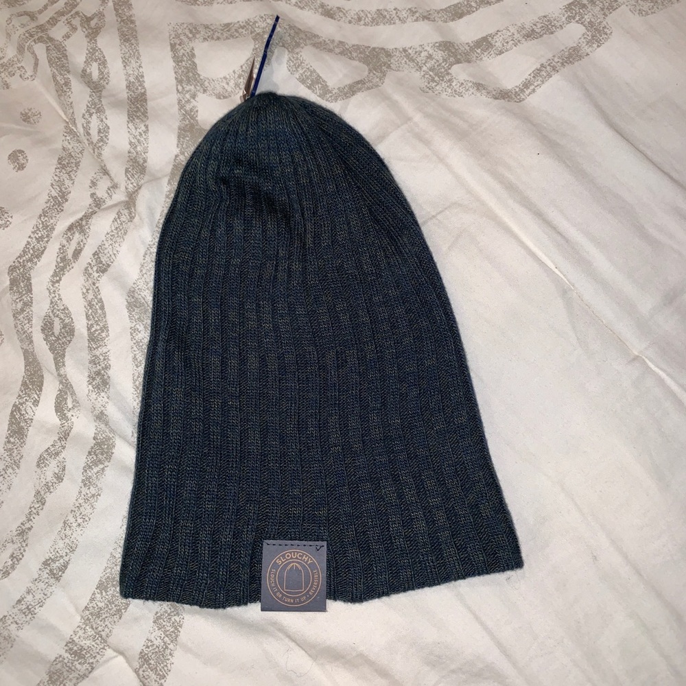 American Eagle Reversible Grey Beanie